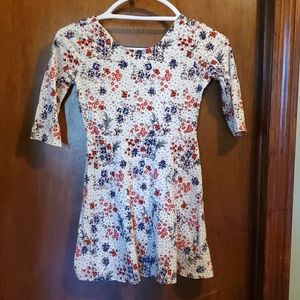 Old Navy White Flower Dress